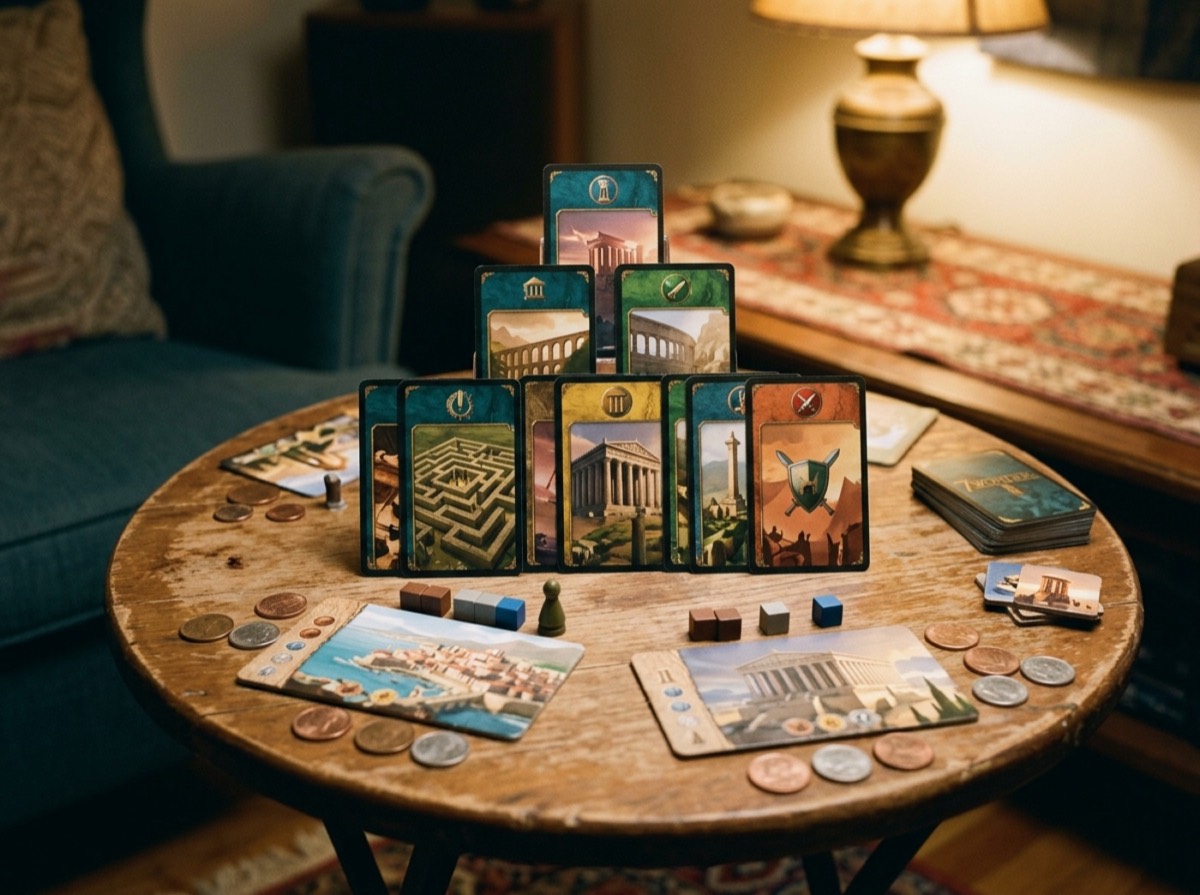 7 Wonders Duel review: the best strategy game for two?