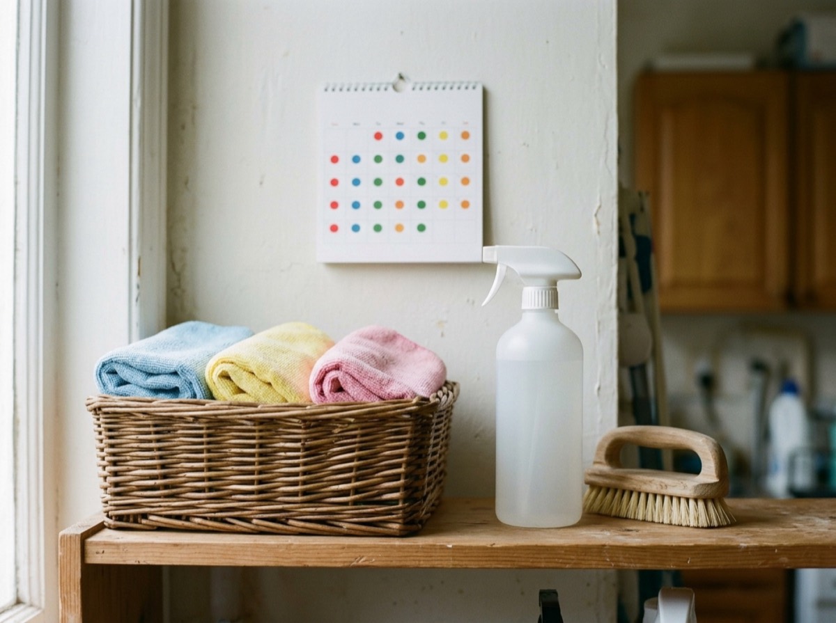 How to create a cleaning schedule you will actually follow