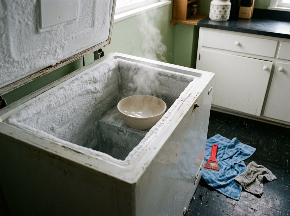 How to defrost a freezer quickly and safely