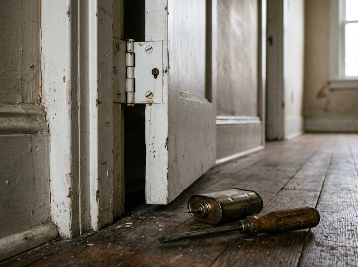 How to fix a squeaky door in minutes