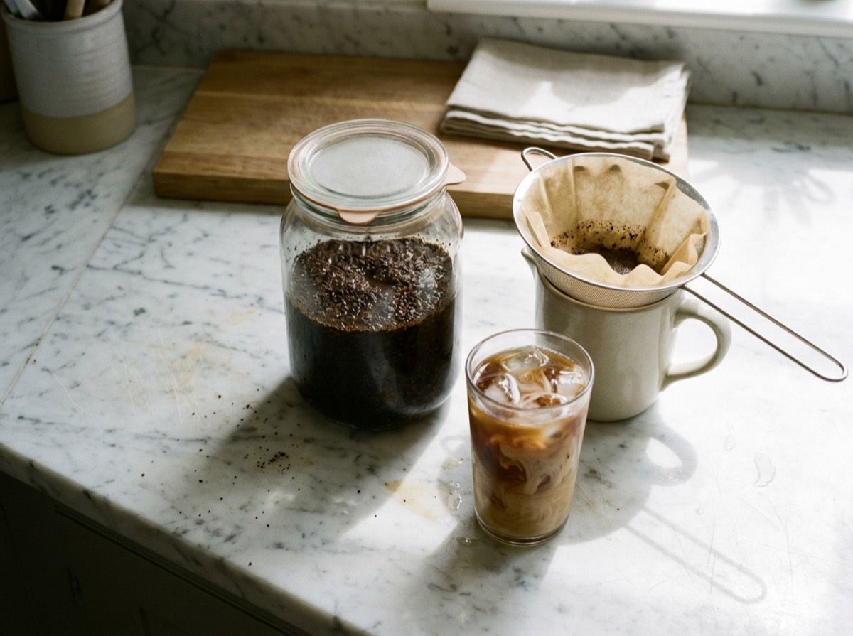 How to make cold brew coffee at home