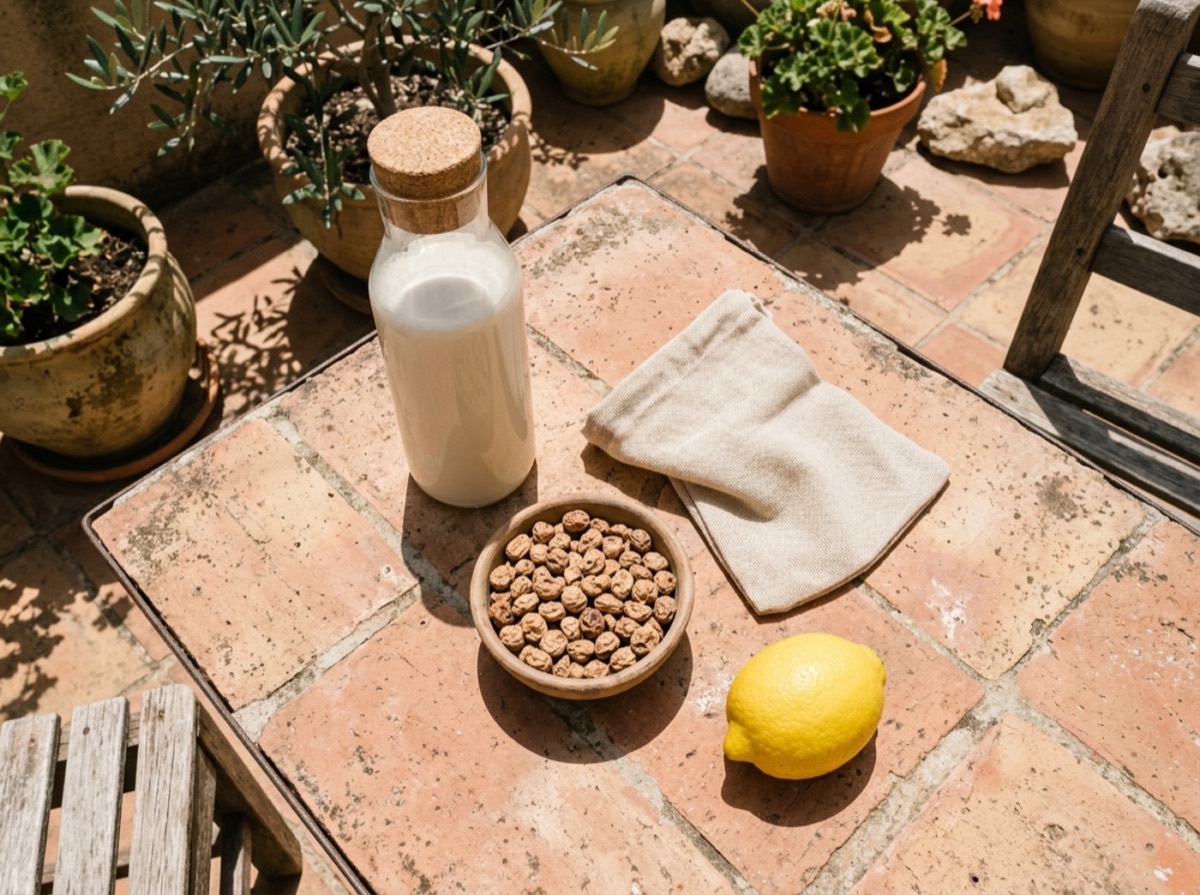 How to make tiger nut milk (horchata de chufa) at home