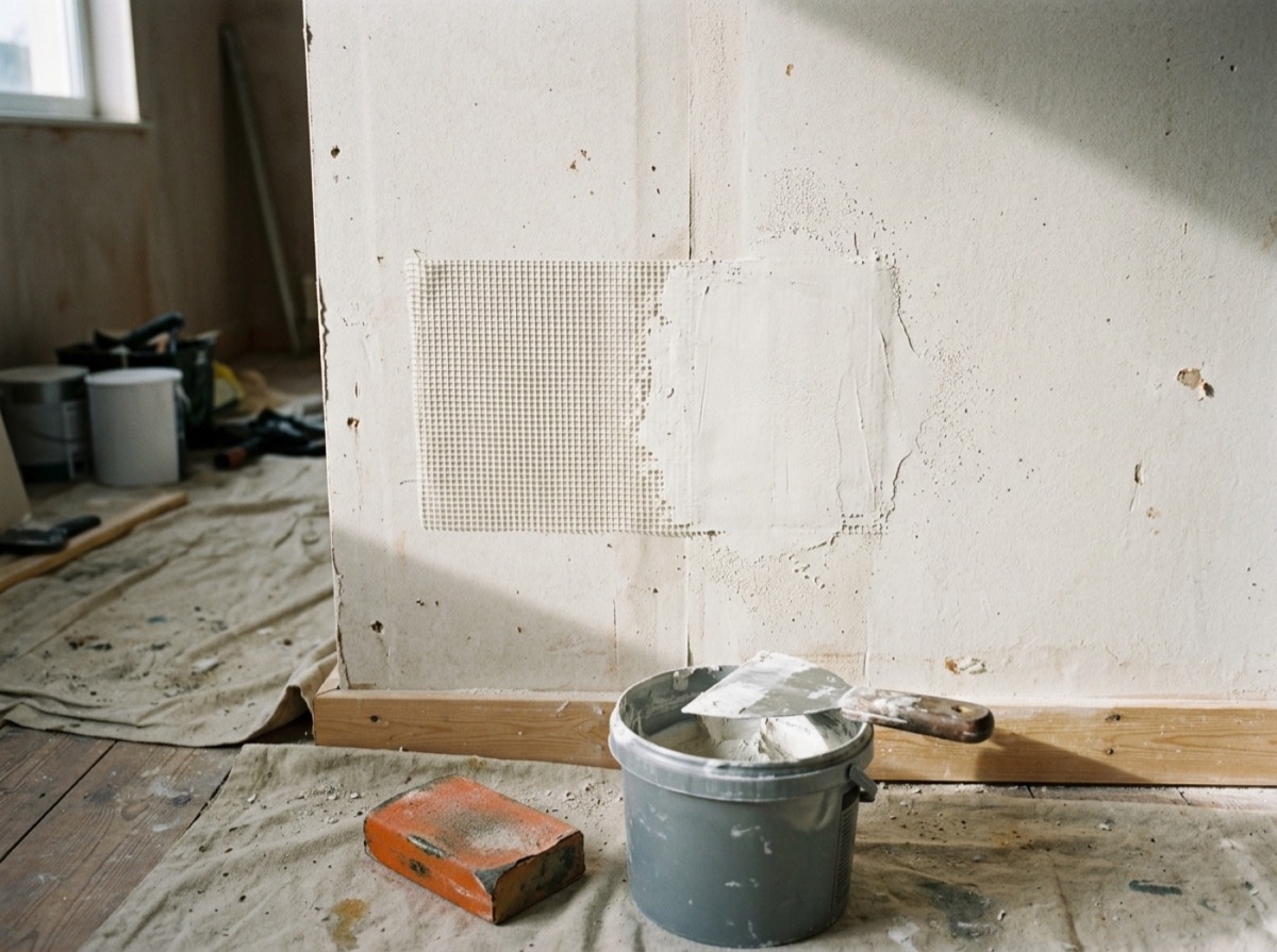 How to patch a hole in a wall: small, medium and large repairs