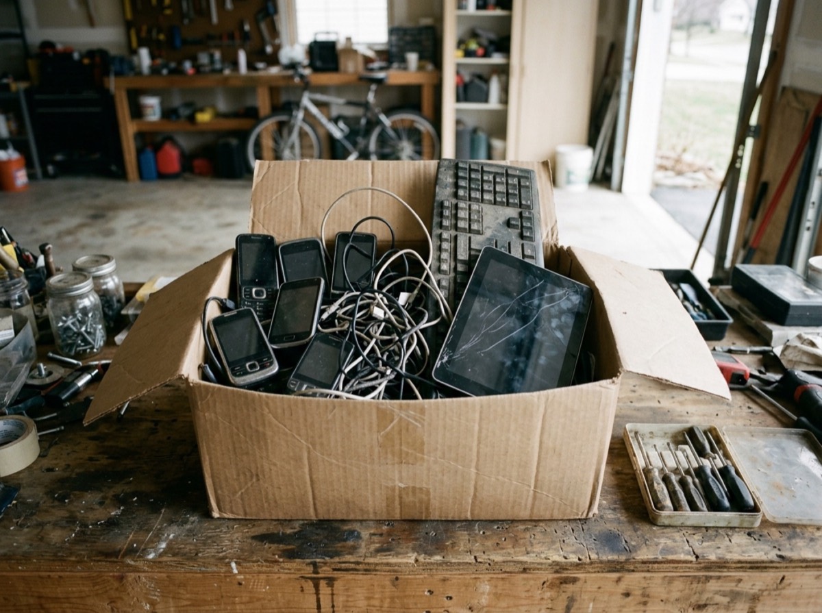How to recycle old electronics safely (and what to do first)