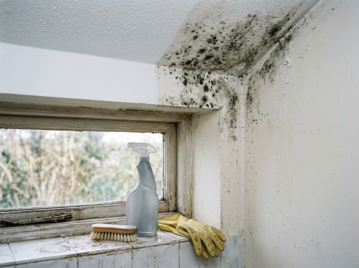 How to remove mould safely from walls, ceilings and bathrooms